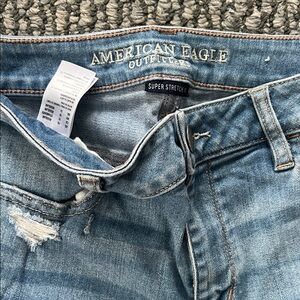 American Eagle Outfitters Women's Light Blue Jeggings sz 10